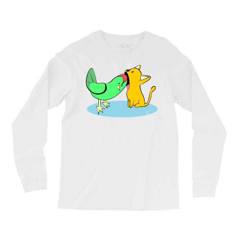 Chicken And Cat Long Sleeve Shirts | Artistshot