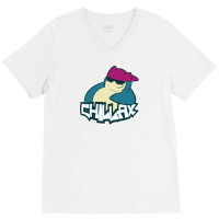 Chill To The Max V-neck Tee | Artistshot