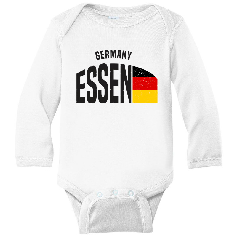 Essen In Germany Long Sleeve Baby Bodysuit | Artistshot