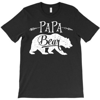 Papa Bear T-shirt Designed By Ismatul Umi