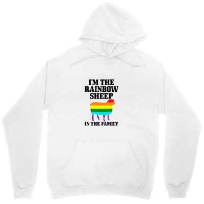 Gay Pride Month Funny Lgbtq Rainbow Flag Sheep Queer Pullover Hoodie Unisex Hoodie Designed By Iucantika