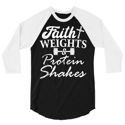 Christian Workout Fitness Weightlifting Body Building Gift Tank Top Co 3/4 Sleeve Shirt Designed By Windrunner