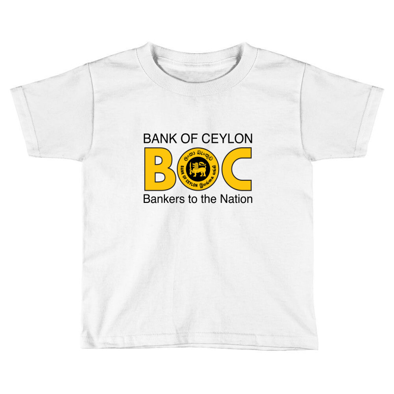 Bank Of Ceylon Toddler T-shirt by atip | Artistshot