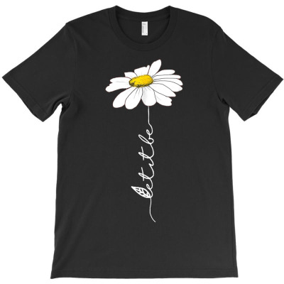Daisy Flower T-shirt Designed By Ismatul Umi