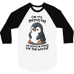 chubby penguin 3/4 Sleeve Shirt | Artistshot