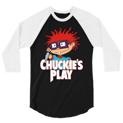 chuckie's play 3/4 Sleeve Shirt | Artistshot