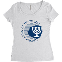 Bank Of Israel Seal Women's Triblend Scoop T-shirt | Artistshot