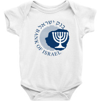 Bank Of Israel Seal Baby Bodysuit | Artistshot