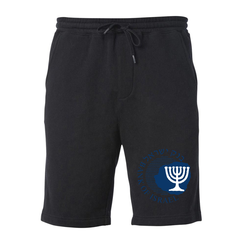 Bank Of Israel Seal Fleece Short by atip | Artistshot