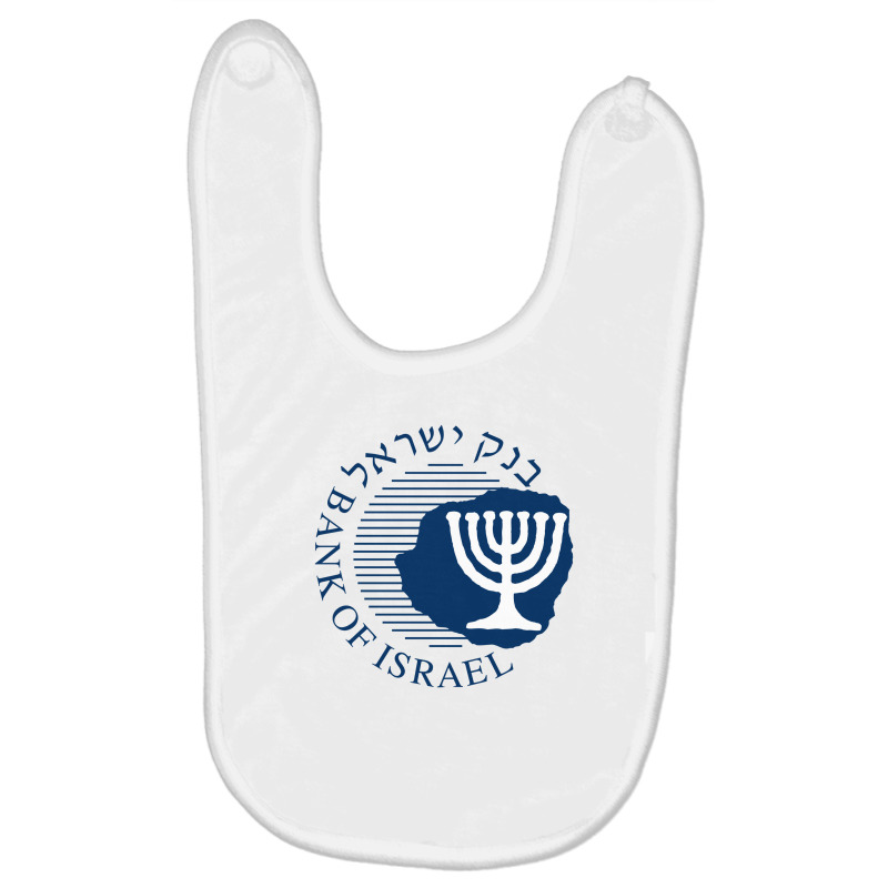 Bank Of Israel Seal Baby Bibs by atip | Artistshot