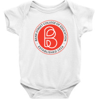 Bank Street College Of Education Round Seal Baby Bodysuit | Artistshot