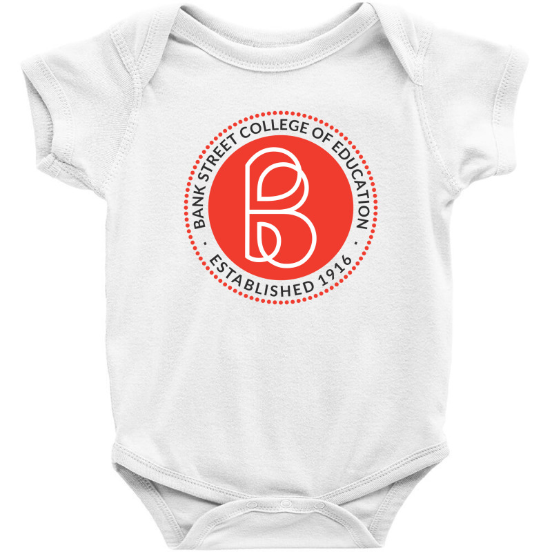 Bank Street College Of Education Round Seal Baby Bodysuit by atip | Artistshot