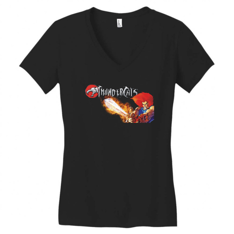 Thundercats 80s Cartonn Women's V-Neck T-Shirt by coşkun | Artistshot