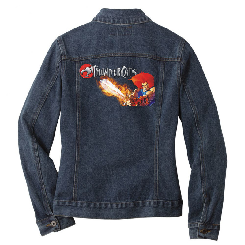 Thundercats 80s Cartonn Ladies Denim Jacket by coşkun | Artistshot