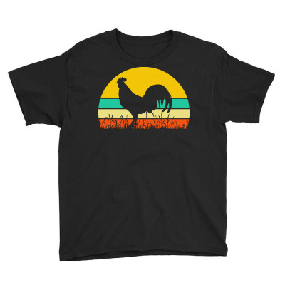 Beak T  Shirt Retro Rooster Chicken T Shirt Gift T  Shirt Youth Tee Designed By Darrengorczany780