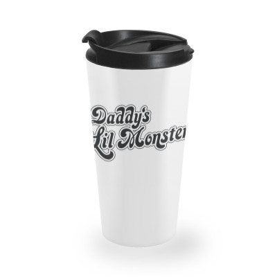 Daddy's Lil Monster Travel Mug Designed By Coşkun