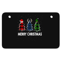 Merry Christmas Atv License Plate | Artistshot