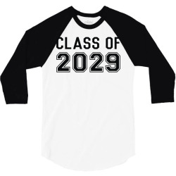 class of 2029 3/4 Sleeve Shirt | Artistshot