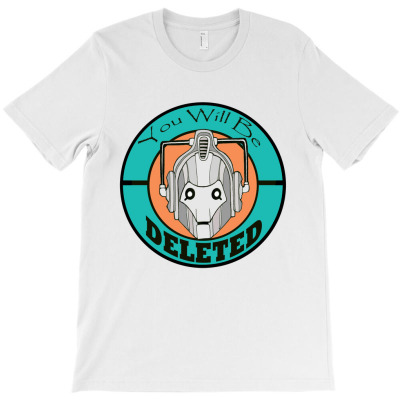 Silver Rusting Cyberman T-shirt Designed By Sheawin