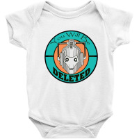 Silver Rusting Cyberman Baby Bodysuit | Artistshot