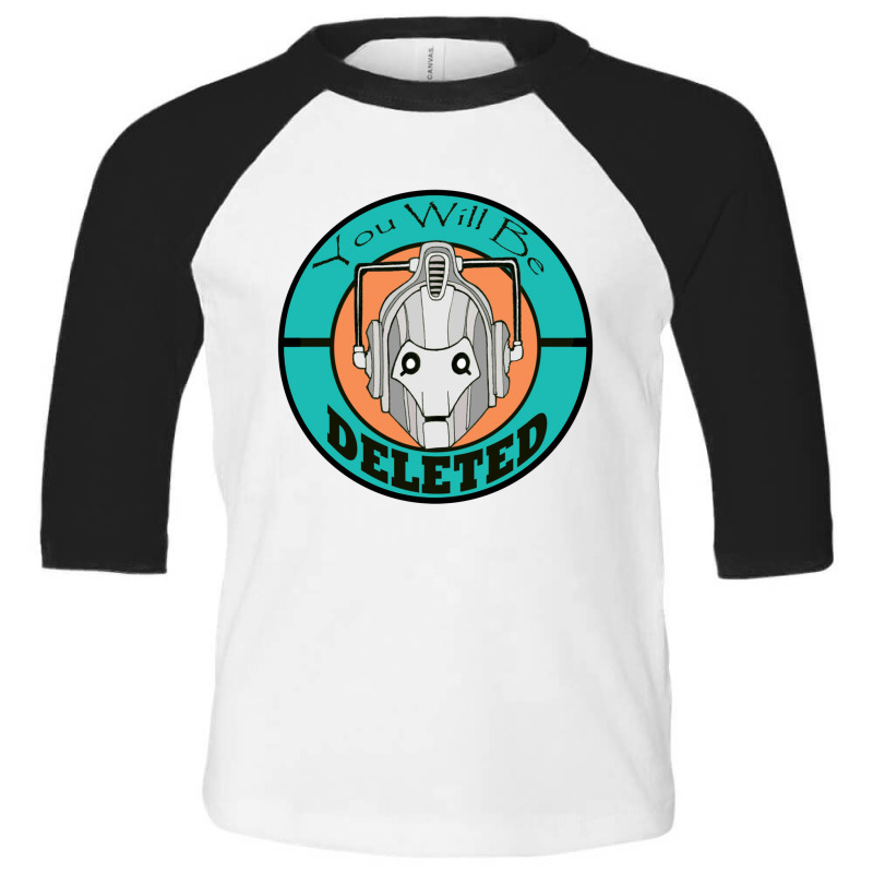 Silver Rusting Cyberman Toddler 3/4 Sleeve Tee by sheawinney | Artistshot