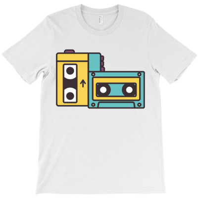 Walkman So Oldschool T-shirt Designed By Sheawin