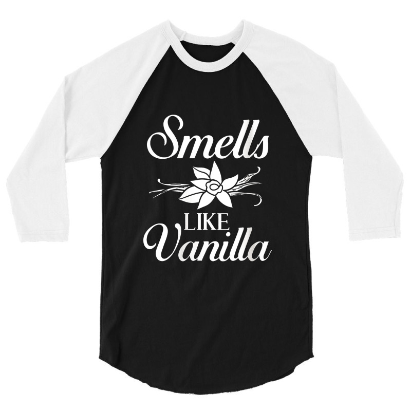 Womens Vanilla Beans Extract Bourbon Ice Cream Paste Powder 3/4 Sleeve Shirt by makhluktuhanpalingseksi | Artistshot