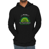 Green Ribbon In March We Wear Green Kidney Disease Awareness Lightweight Hoodie | Artistshot