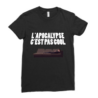 L'apocalypse C'est Pas Cool Ladies Fitted T-shirt | Artistshot