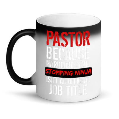 Christian Gift For Pastor Bible Devil Stomping Ninja Tshirt Magic Mug Designed By Rhasta