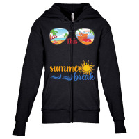 Educator Summer Gift T  Shirt This Educator Earned All Of This Summer Youth Zipper Hoodie | Artistshot