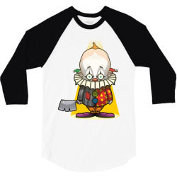 clown. 3/4 Sleeve Shirt | Artistshot