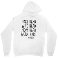 Pray Hard Unisex Hoodie | Artistshot