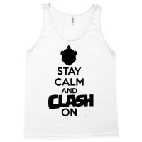 Coc Stay Calm & Clash On Tank Top | Artistshot