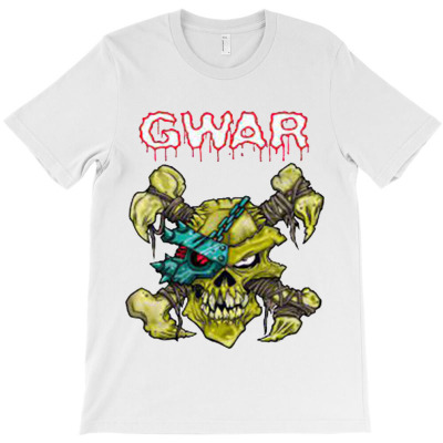 Gwar Logo Movie T-shirt Designed By Sheawin