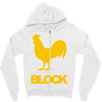 Cock Block Zipper Hoodie | Artistshot