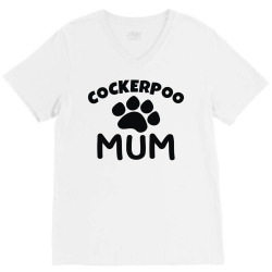 cockerpoo mum V-Neck Tee | Artistshot