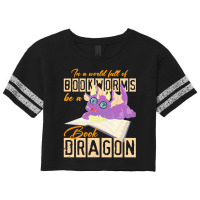 Book Dragon T  Shirt Funny Reading Bookworm Magical Animal Book Dragon Scorecard Crop Tee | Artistshot