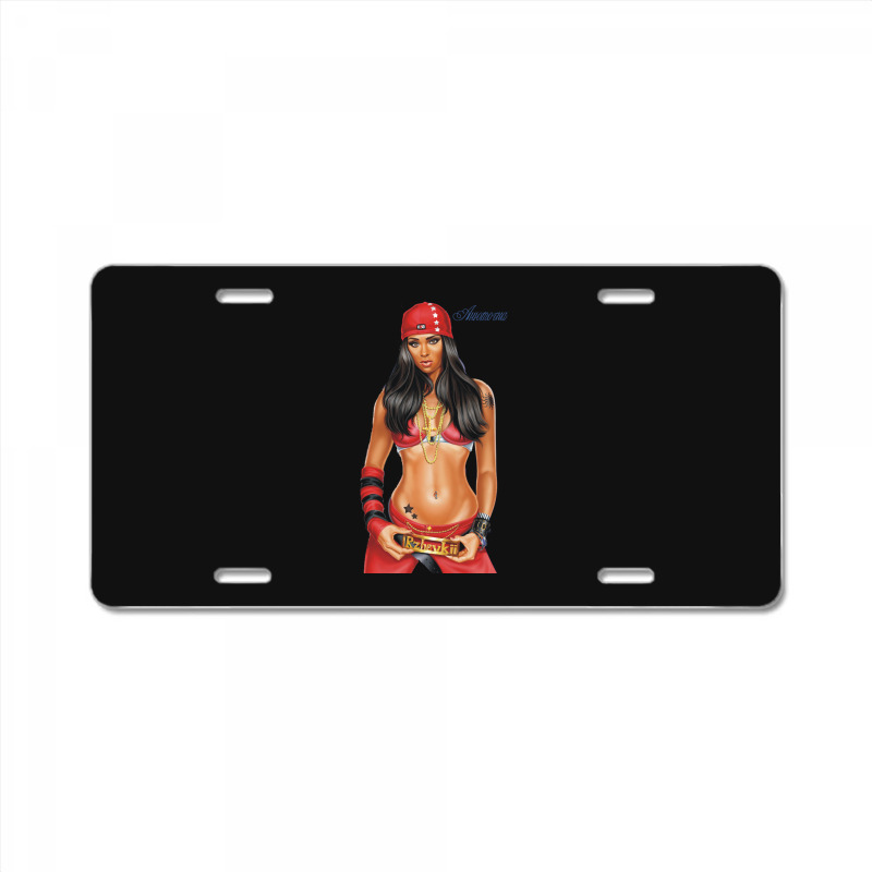 Hip Hop Cool Woman License Plate | Artistshot