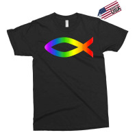 Ichthys Rainbow Christian Fish Symbol Homosexuality T Shirt Exclusive T-shirt | Artistshot