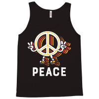 Hippie Peace Love T  Shirt Peace T  Shirt Tank Top | Artistshot