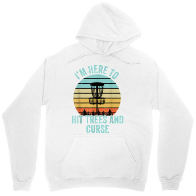 Disc Golf Shirt Funny Hit Trees And Curse Retro Disc Golf Gi T Shirt Unisex Hoodie Designed By Tuanbrieana