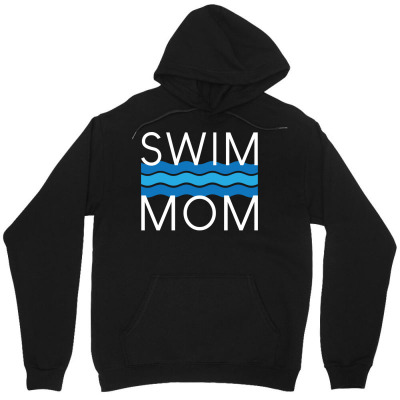 Swim Mom   Swimming Hoodie Unisex Hoodie Designed By Sven