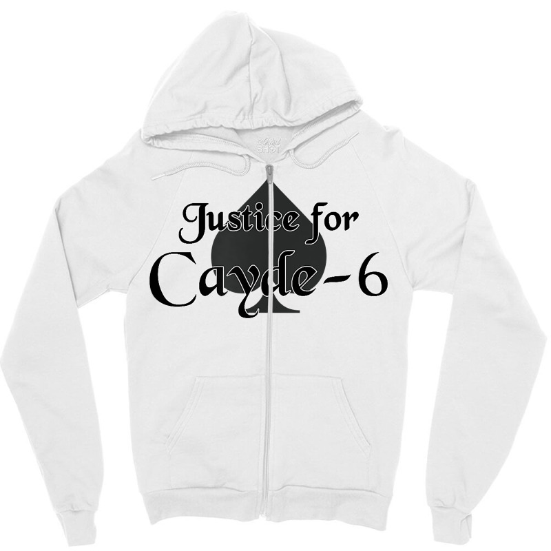 Justice For Cayde 6 Destiny Gamer T Shirt Zipper Hoodie by Smykowskicalob1991 | Artistshot