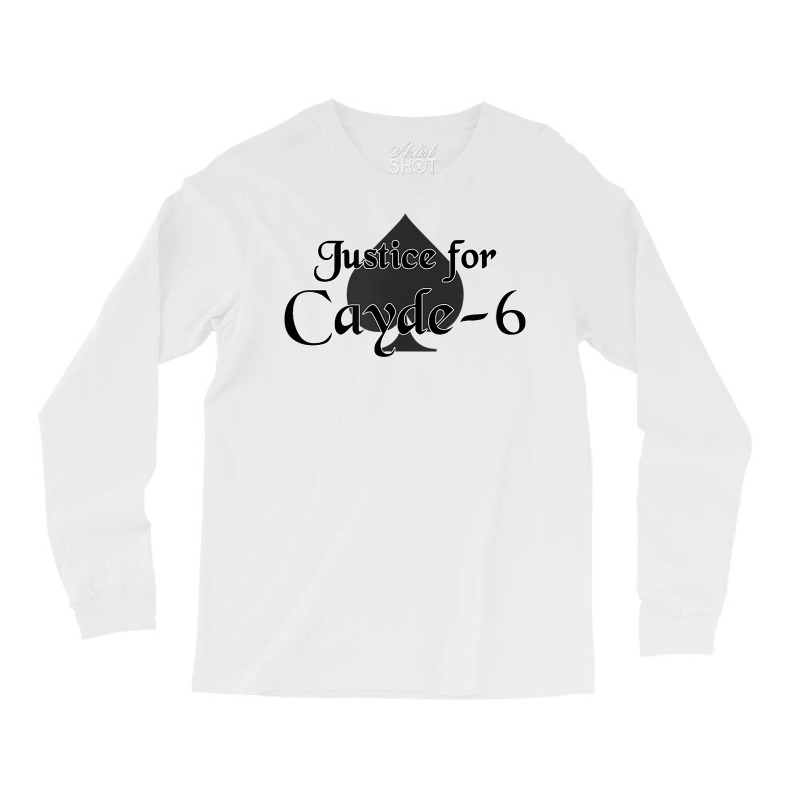 Justice For Cayde 6 Destiny Gamer T Shirt Long Sleeve Shirts by Smykowskicalob1991 | Artistshot