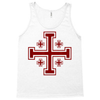 Jerusalem Cross Knights Templar Medieval Symbol Christianity T Shirt Tank Top | Artistshot