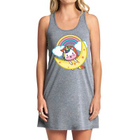 Unicorn Go The Moon Tank Dress | Artistshot