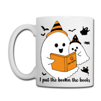 I Put The Boo In The Book Halloween Coffee Mug | Artistshot