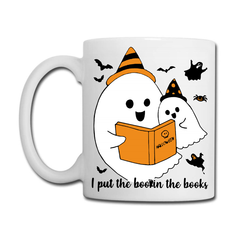 I Put The Boo In The Book Halloween Coffee Mug | Artistshot