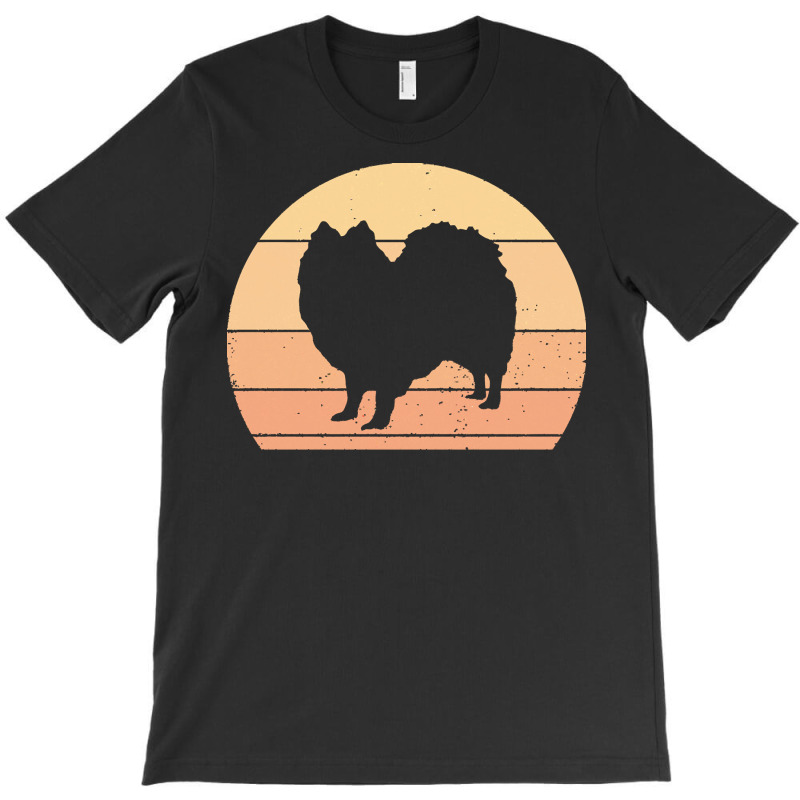 Indian T  Shirt Retro Sunset Indian Spitz T  Shirt T-Shirt by vivaciouslimb | Artistshot